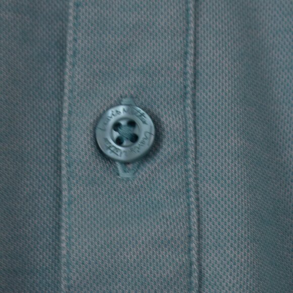 Travis Mathew‎ Teal Green Polo Shirt Short Sleeve Pima Cotton/Poly Blend Size XL - Picture 8 of 10